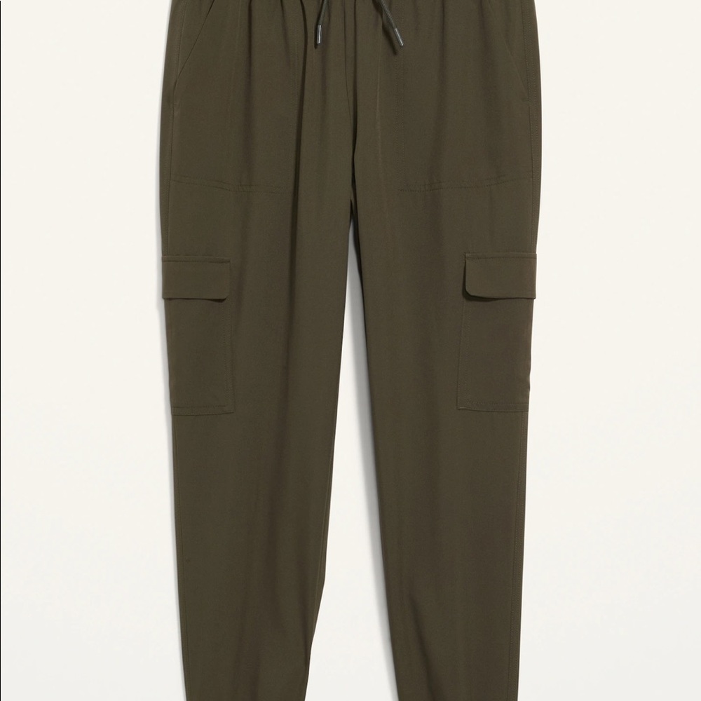 Old Navy High-Waisted StretchTech Cargo Jogger Pants - Size L